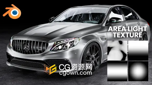 Blender Cycles一套区域灯光光照贴图资产预设23 Area Light Maps & Gobos Lights