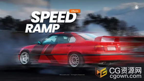 AE模板Speed Ramp Effects视频变速控制效果-CG资源网 AE模板Speed Ramp Effects视频变速控制效果