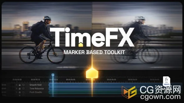 AE模板与预设TimeFX Toolkit时间回扣定格视频特效