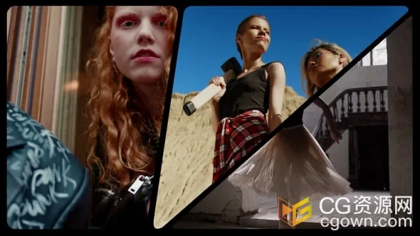 10种设计视频分屏效果三组画面组成-AE模板下载-CG资源网 10种设计视频分屏效果三组画面组成-AE模板下载