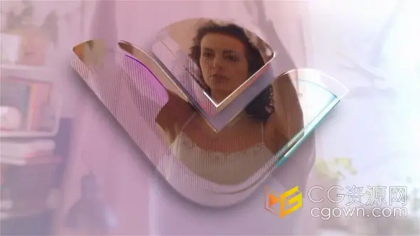 企业LOGO视频片头动画AE模板+背景音乐