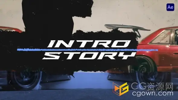 体育运动特别活动介绍短视频动画AE模板