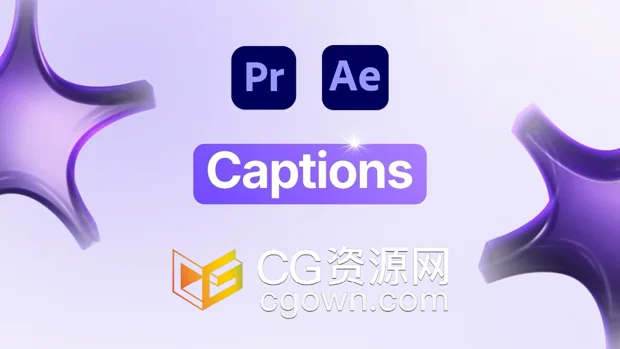 AE/PR扩展脚本Captioneer V1.7.0生成旁白对话字幕动画工具