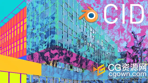 Blender插件Cid v1.4.0 – Color Ids Simple颜色标识材质对象渲染通道