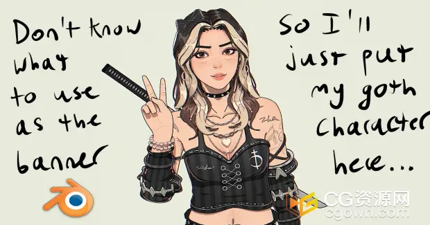 Blender插件Sketchify V1.0手绘速写风格生成