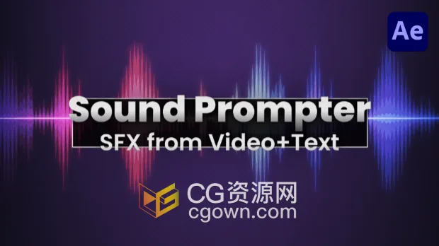 AE插件Sound Prompter v1.1.46人工智能AI自动生成音乐音效