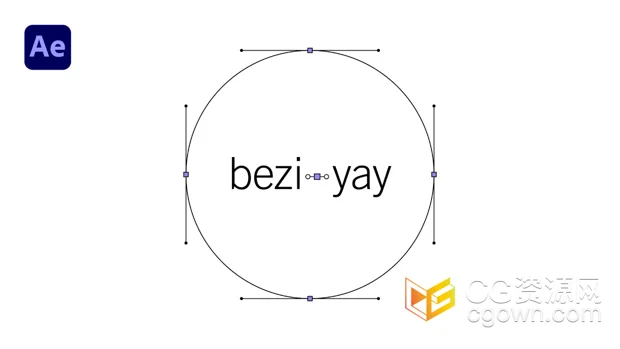 AE脚本Beziyay v1.0贝塞尔曲线手柄可视化显示+视频教程