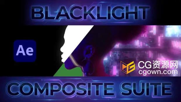 AE插件Blacklight Composite Suite V1.0.0遮罩和色彩匹配合成工具
