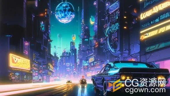 Ai城市场景创新科技感视频片头动画AE模板