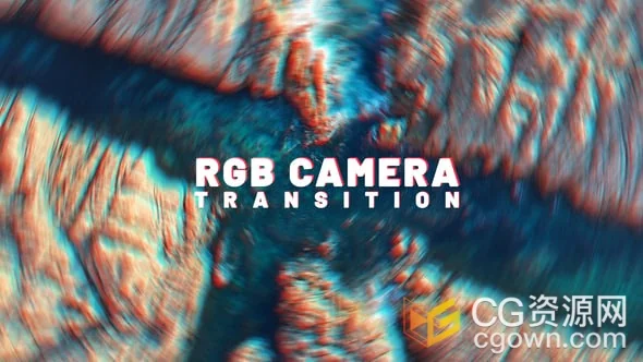 75组RGB效果镜头旋转摇摆滑动缩放特效转场动画-AE模板