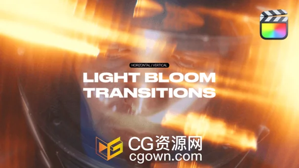 FCPX插件-20组镜头光晕效果视频转场特效动画