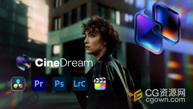 PR/PS/达芬奇插件CineDream 1.1.3×178电影级视频调色-CG资源网 PR/PS/达芬奇插件CineDream 1.1.3×178电影级视频调色