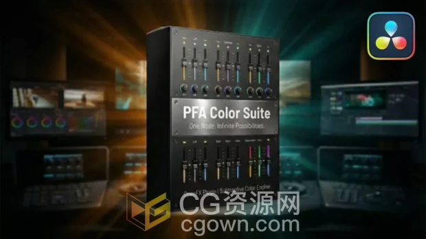 达芬奇插件PFA Color Suite v7.2.6专业调色工具