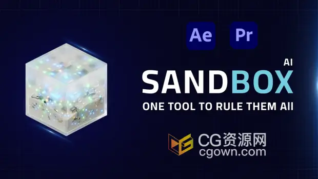 AE/PR脚本Sandbox v1.0.1 人工智能动画通过Ai制作+视频教程