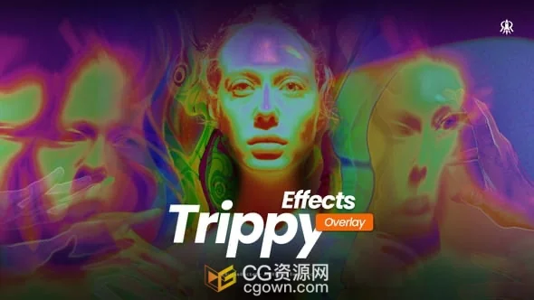 生成迷幻效果动画视频AE模板Trippy Effects