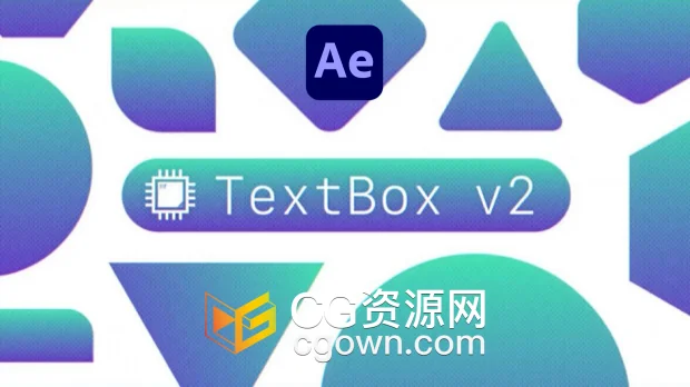AE插件TextBox2 v1.2.6 Win/Mac版方框底栏文字动画特效工具