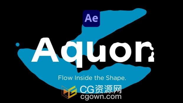AE插件Aquon v1.0.0 Win/Mac二维流体粒子模拟MG动画+视频教程