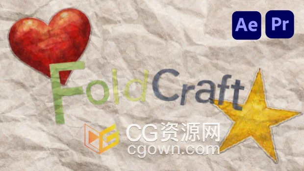AE/PR插件FoldCraft 1.0 Win/Mac版制作纸张折叠风格动画+视频教程