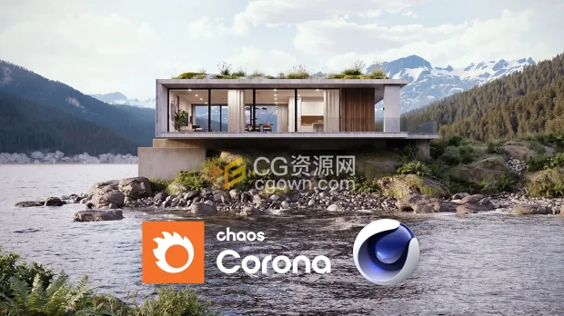 C4D实时交互渲染器插件Corona Renderer 15 For Cinema 4D R17-2026版