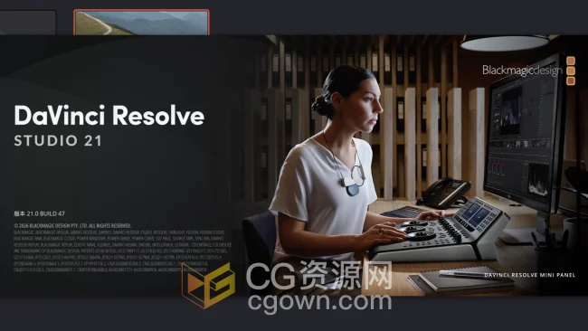 DaVinci Resolve Studio 21.0.1 Win/Mac正式版下载