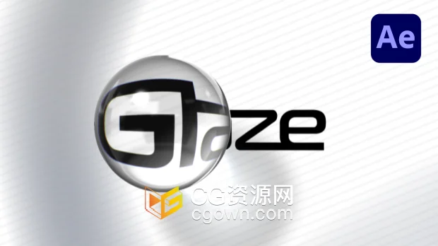 AE插件Glaze v1.0.0 Win/Mac版一键将图层转化为折射玻璃效果+视频教程