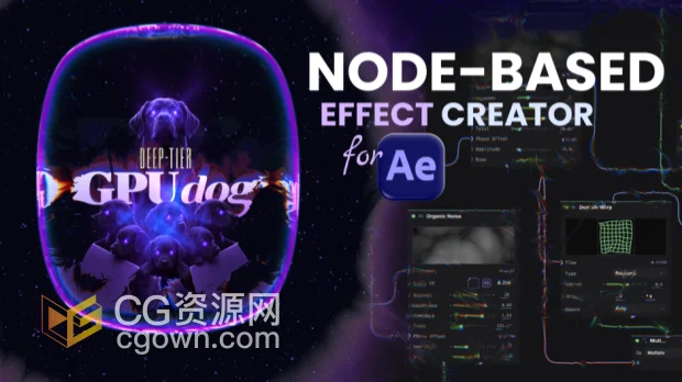 AE插件GPUDog Deep v1.4.1 Win/Mac版故障特效编辑器+视频教程-CG资源网 AE插件GPUDog Deep v1.4.1 Win/Mac版故障特效编辑器+视频教程