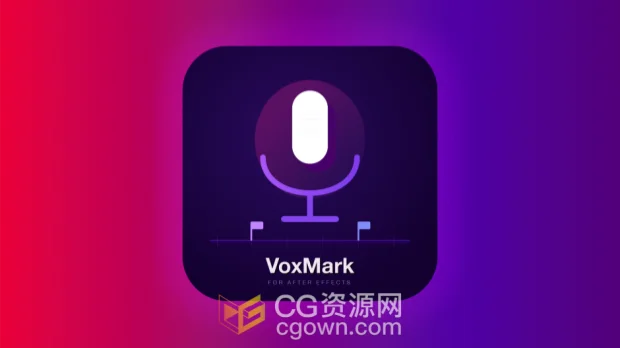 AE/PR脚本VoxMark 1.5.3语音转文字SRT字幕