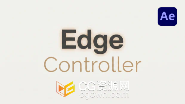 AE插件Edge Controller V1.0.0遮罩边缘模糊扩散处理-CG资源网 AE插件Edge Controller V1.0.0遮罩边缘模糊扩散处理
