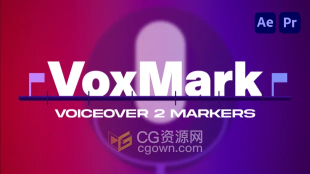 AE/PR脚本VoxMark 2.0.2语音转文字SRT字幕-CG资源网 AE/PR脚本VoxMark 2.0.2语音转文字SRT字幕
